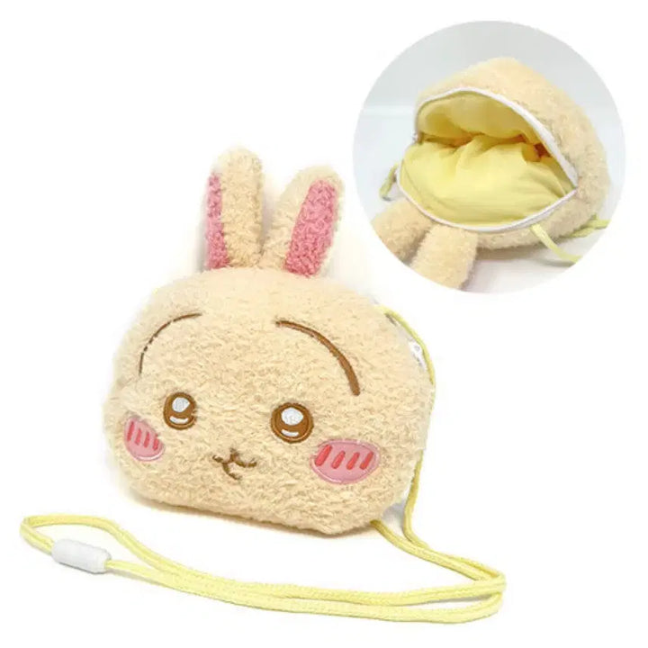[BUNJANG] Chiikawa Usagi Face Pochette Bag / 치이카와 우사기 페이스 포셰트 가방