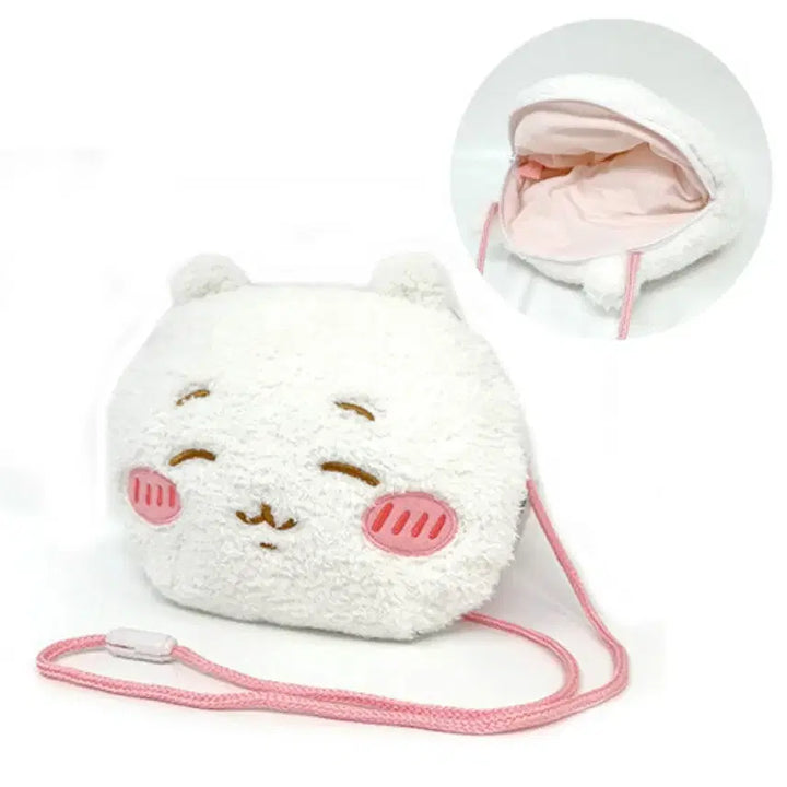 [BUNJANG] Chiikawa Face Pochette Bag / 치이카와 페이스 포셰트 가방