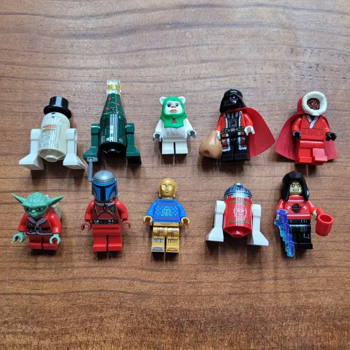 [BUNJANG] LEGO Star Wars Christmas Calendar Figures (10 Types) / 레고 정품 스타워즈 크리스마스캘린더 피규어 10종