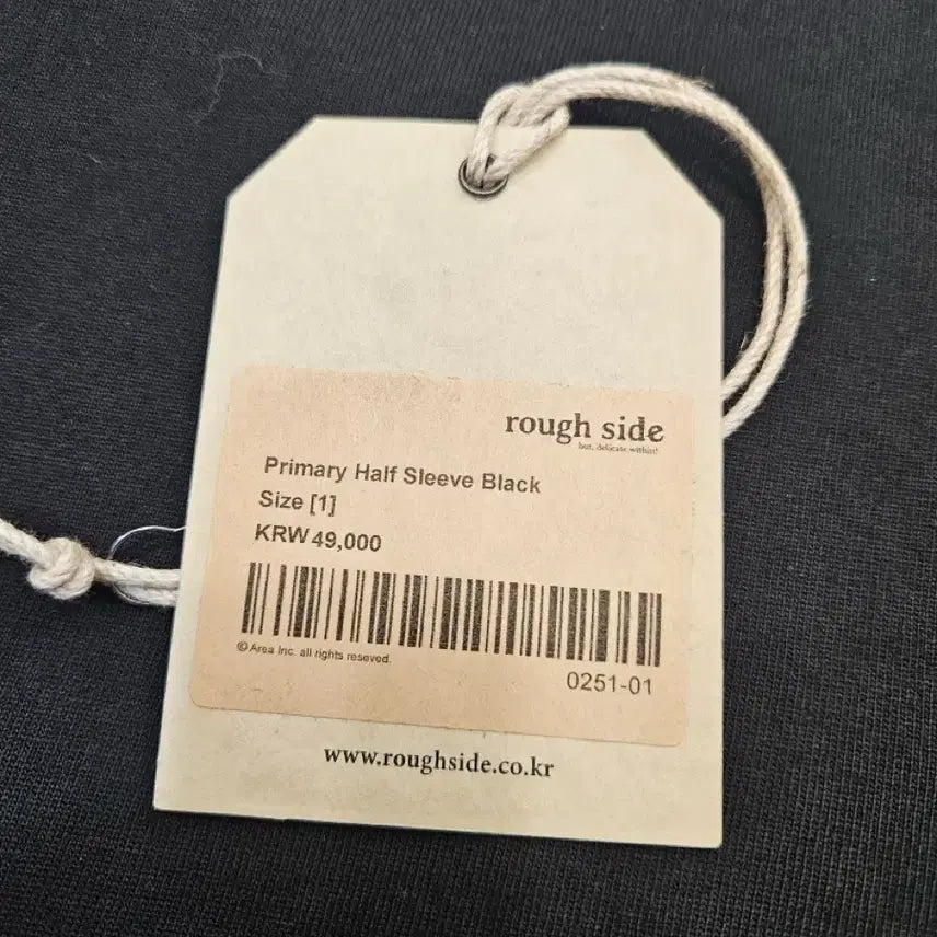 [SOLD OUT] (새상품) 러프사이드 반팔 블랙, 브라운야드 반팔 그레이