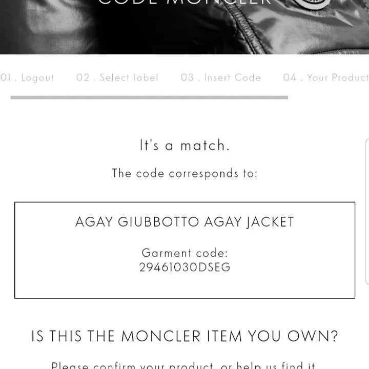 [SOLD OUT] 몽클레어 경량패딩 AGAY 아게이/다크네이비/3