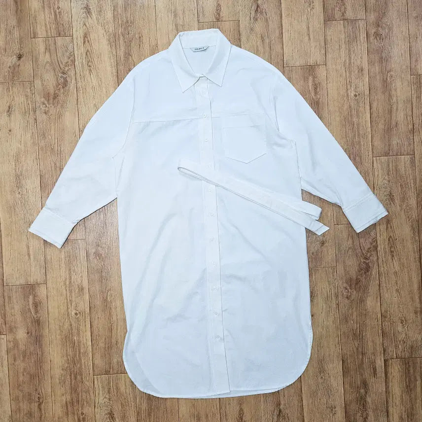 [BUNJANG] NILBY P Basic Shirt Dress / 닐바이피(NILBY P) 베이직 셔츠원피스 프리사이즈