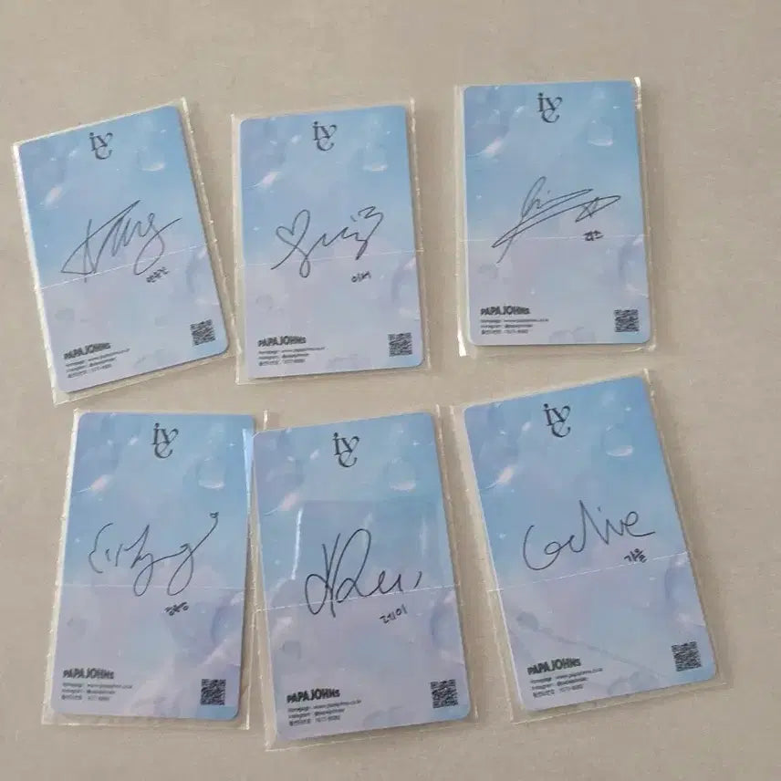 [SOLD OUT] 아이브 포토카드 일괄