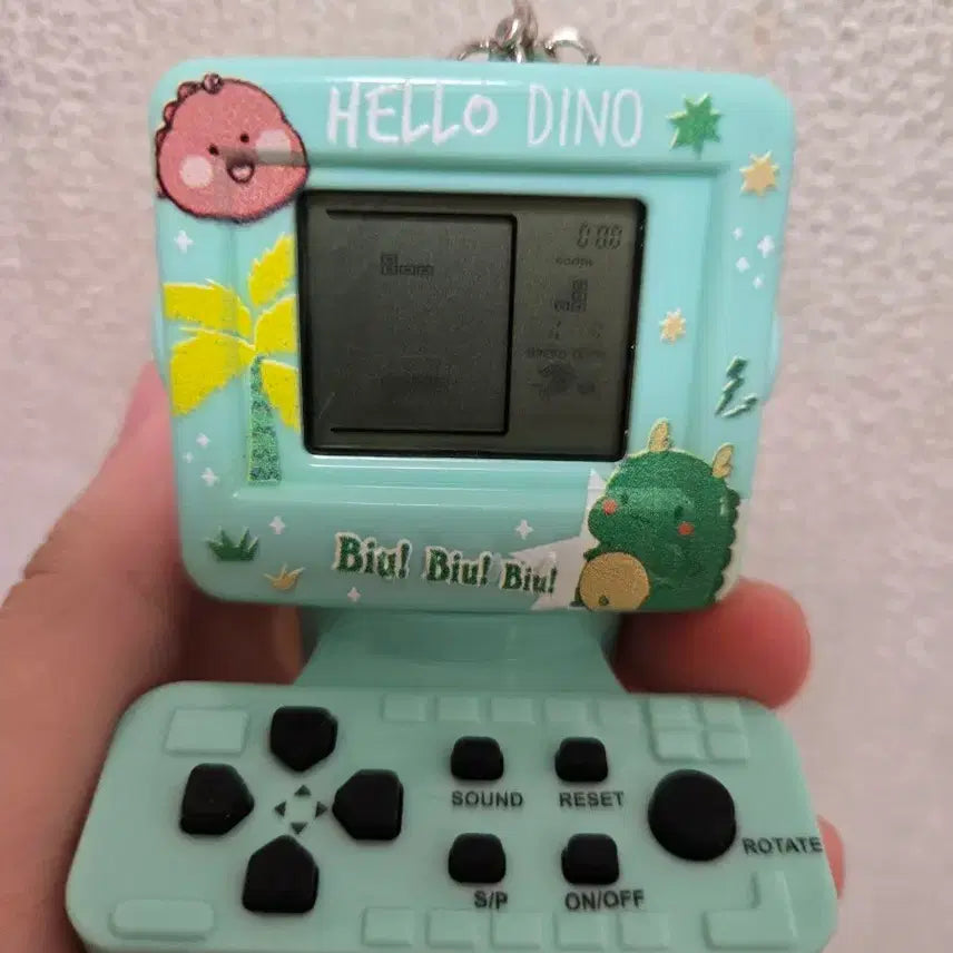 [BUNJANG] Mini Game Machine Keychain Tetris / 미니게임기 키링 테트리스 게임
