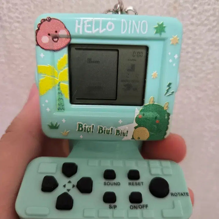 [BUNJANG] Mini Game Machine Keychain Tetris / 미니게임기 키링 테트리스 게임