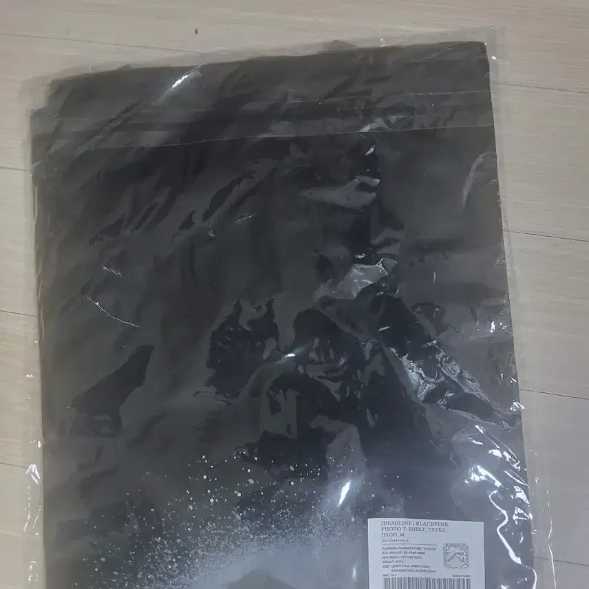 [SOLD OUT] 블랙핑크 티셔츠 블랙 새상품