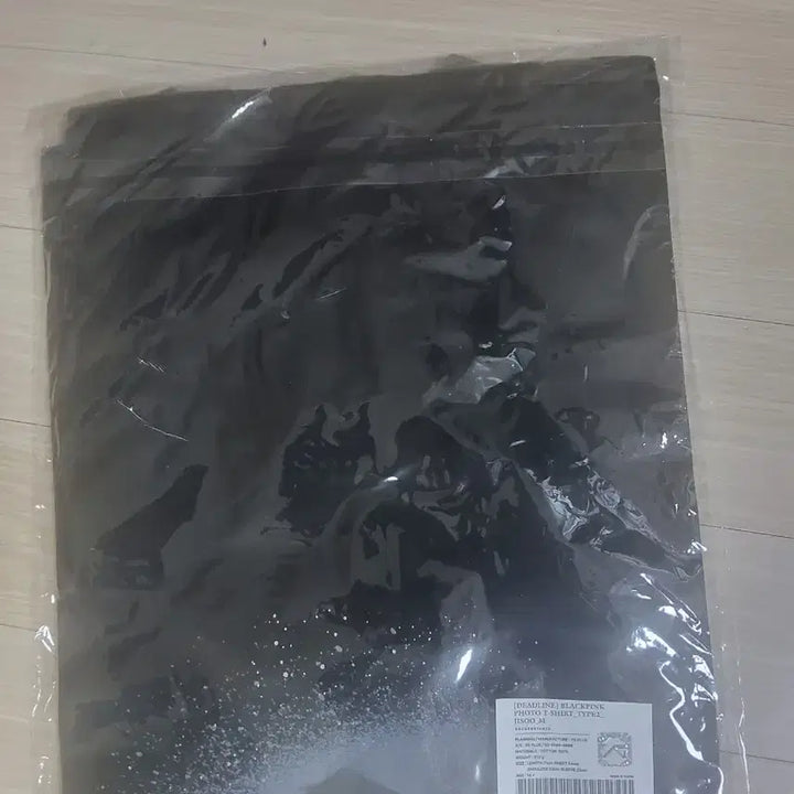 [SOLD OUT] 블랙핑크 티셔츠 블랙 새상품