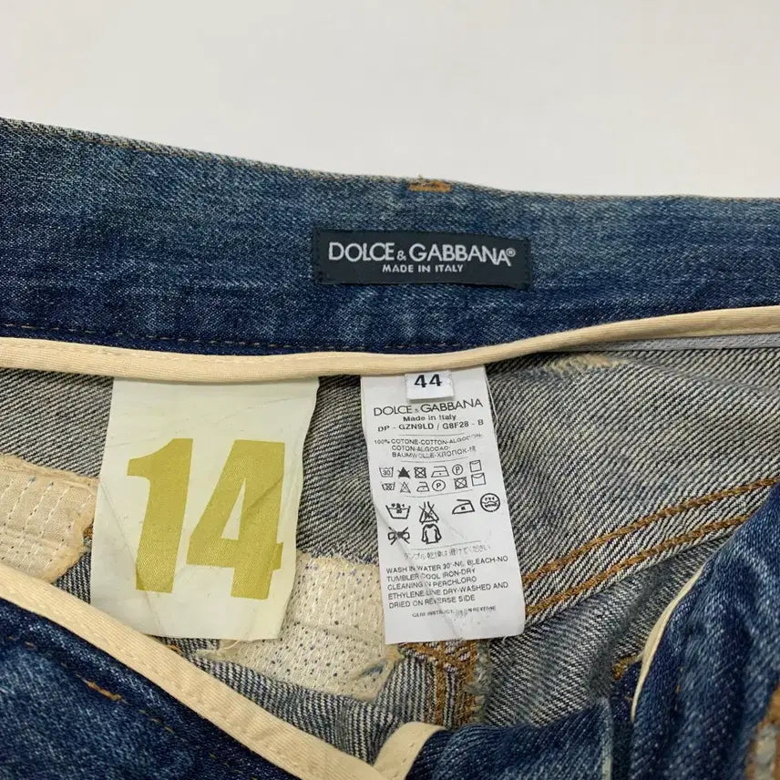 [BUNJANG] D&amp;G Distressed Denim Jeans / D&amp;G 돌체앤가바나 디스트로이드진 데님팬츠 (30)