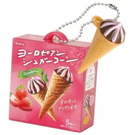 [BUNJANG] Japanese Ice Cream/Coffee Miniature Keyring Bundle Set / 일본 아이스크림/커피 가챠키링 6개 일괄 1.4