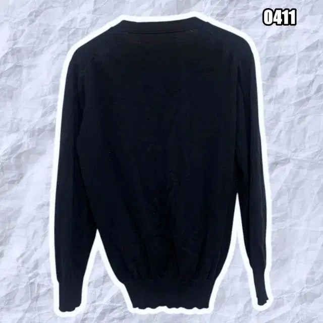[BUNJANG] Comme des Garcons Double Heart Patch Cardigan / XL 꼼데가르송 플레이 더블 하트 와펜 가디건