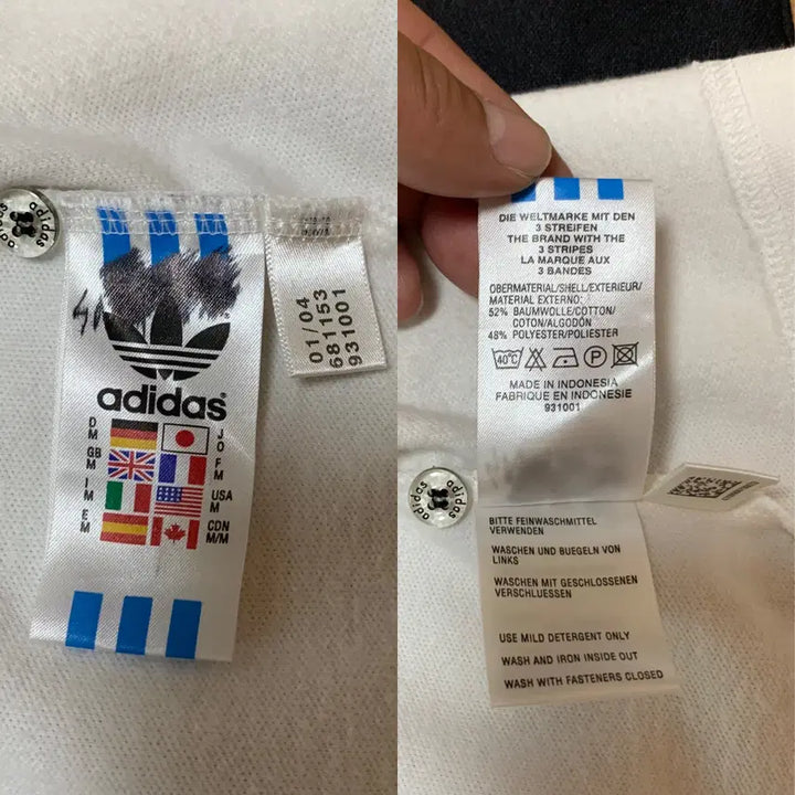 [BUNJANG] Adidas 74 World Cup Training Jacket - 04 Retro Model / ADIDAS 아디다스 74 월드컵 트레이닝 재킷-04 레트로 모델