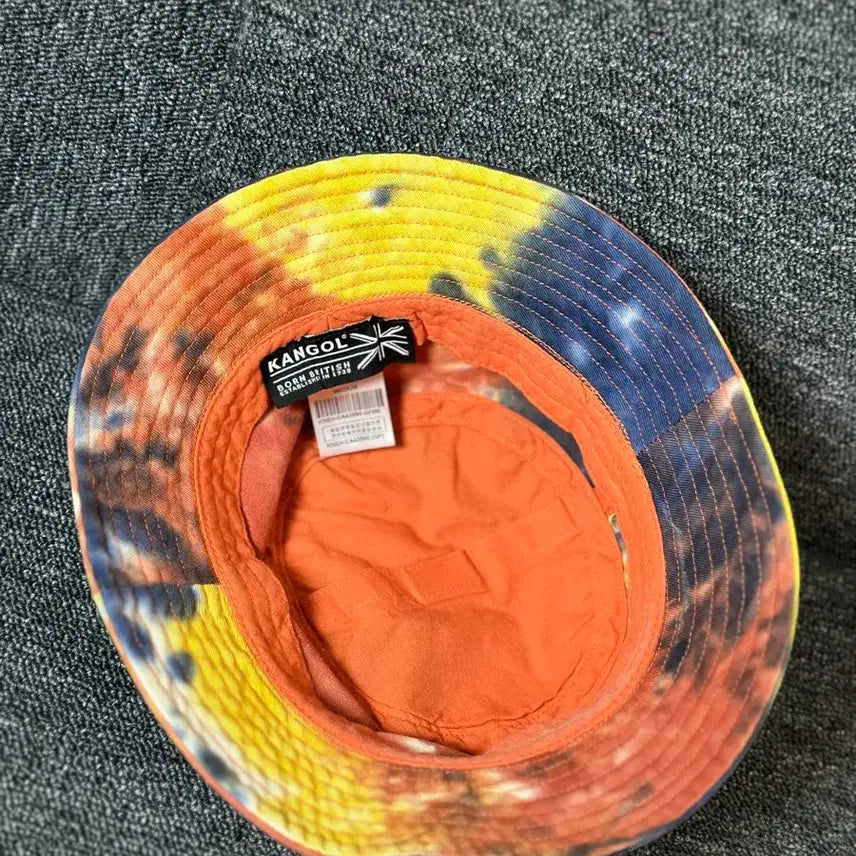 [BUNJANG] Kangol Tie-Dye Bucket Hat / 캉골 타이 다이 버킷햇 M