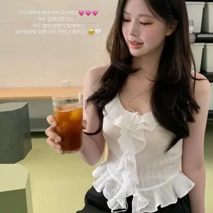 [SOLD OUT] (포장째새상품) 샵미네트 미네트 minete 로지 블라우스