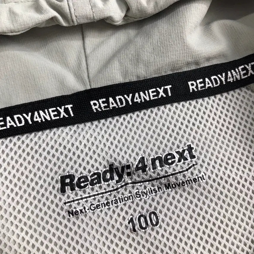 [SOLD OUT] READY4NEXT 반팔 아노락 후드티