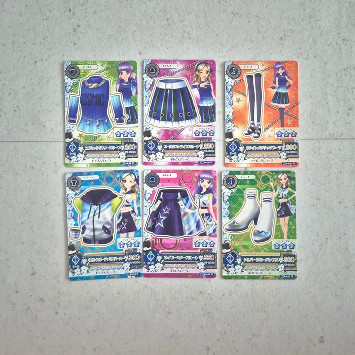 [BUNJANG] Aikatsu Rin Japanese Version Card Bundle Set / 아이카츠 린 일판 카드 5세트 일괄판매
