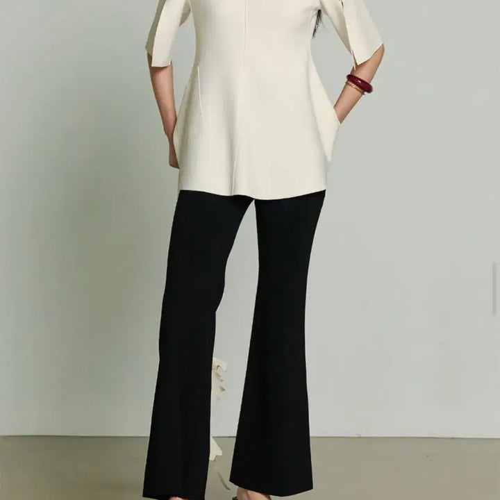 [SOLD OUT] (1회착용)제이청 시그니처 실링 부츠컷 팬츠
