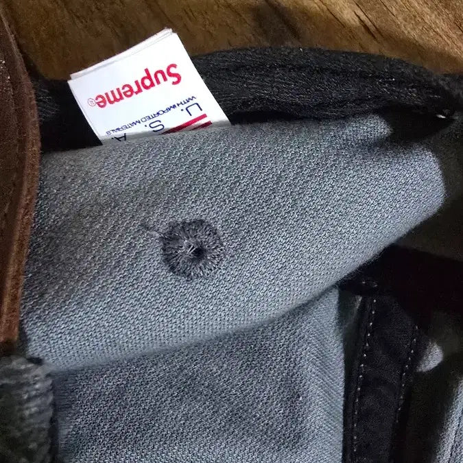 [BUNJANG] Supreme Corduroy Camp Cap Gray / 슈프림 코듀로이 캠프캡 그레이 - 23FW