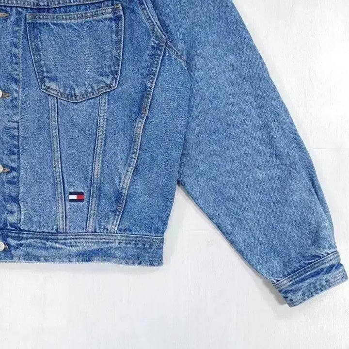 [BUNJANG] Tommy Hilfiger Vintage Denim Jacket / 90년대 타미힐피거 오버핏 올드스쿨 데님자켓 M