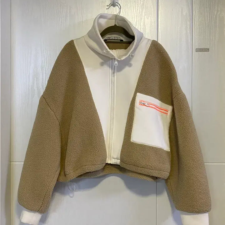 [BUNJANG] ZARA Fleece Jumper (M) / 자라)뽀글이 점퍼 m사이즈