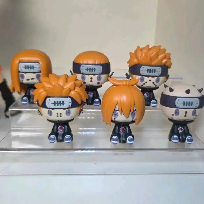 [BUNJANG] Naruto Pain Chokonose Figure Full Set / 나루토 페인 초코노코 피규어 g상 풀세트