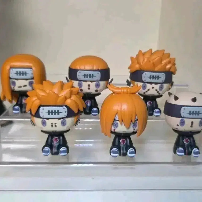 [BUNJANG] Naruto Pain Chokonose Figure Full Set / 나루토 페인 초코노코 피규어 g상 풀세트