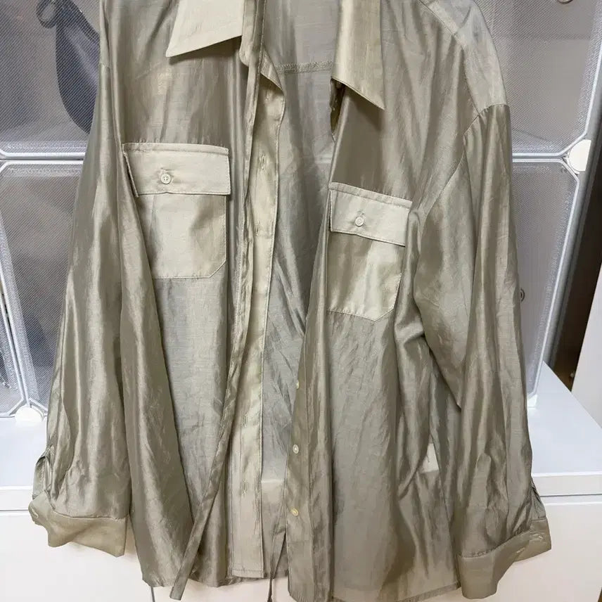 [BUNJANG] Satin Blouse / 셔츠 블라우스