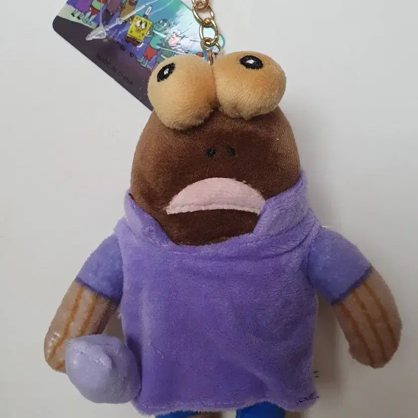 [BUNJANG] Spongebob Squarepants Bikini Bottom Citizen Keyring / 스폰지밥 비키니시티 주민 인형 키링 새상품