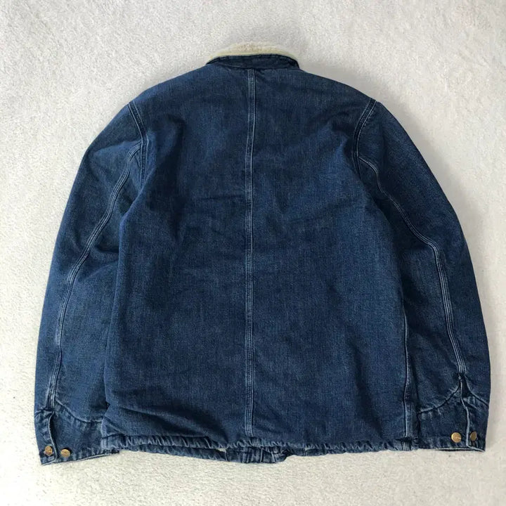 [BUNJANG] Carhartt Denim Sherpa Jacket / 칼하트 데님 쉐르파 자켓