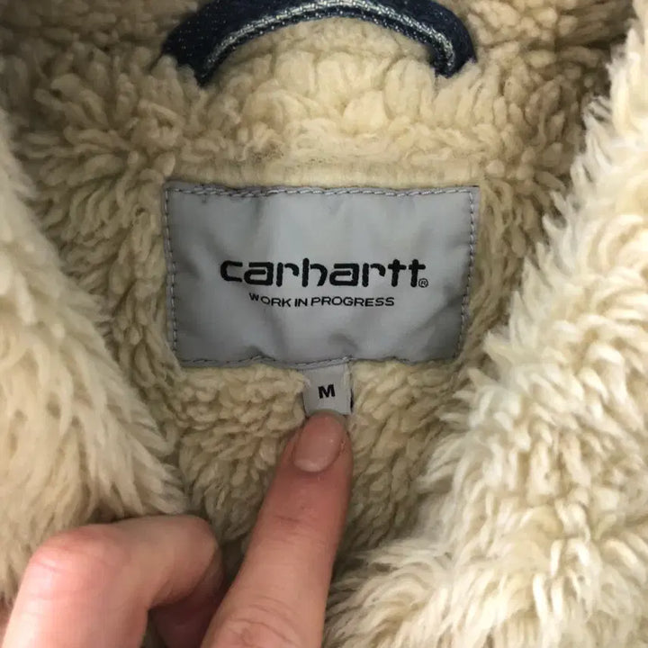 [BUNJANG] Carhartt Denim Sherpa Jacket / 칼하트 데님 쉐르파 자켓