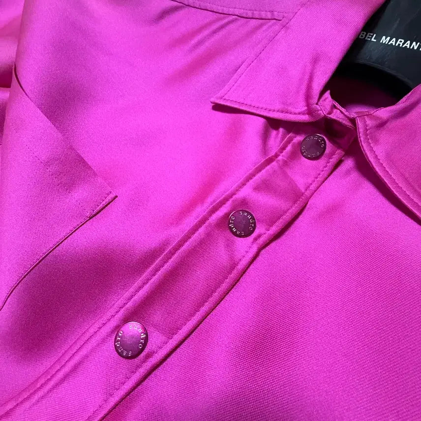 [BUNJANG] Sandro Wide Shirt Jacket / 산드로 와이드 셔츠자켓