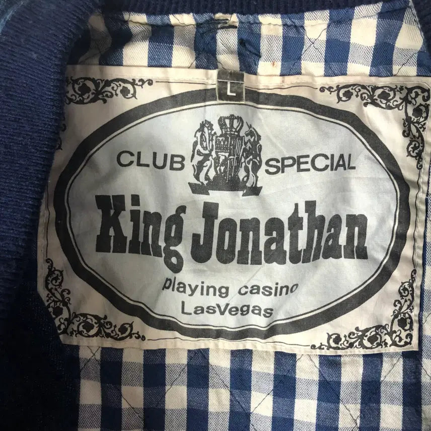 [BUNJANG] King Jonathan Japanese Vintage Denim Bomber Jacket / 1990s 킹조나단 재패니즈 빈티지 봄버자켓