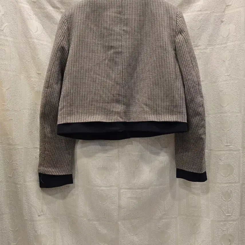 [BUNJANG] ZARA Checkered Crop Jacket / 자라 ZARA 체크 크롭 자켓 S