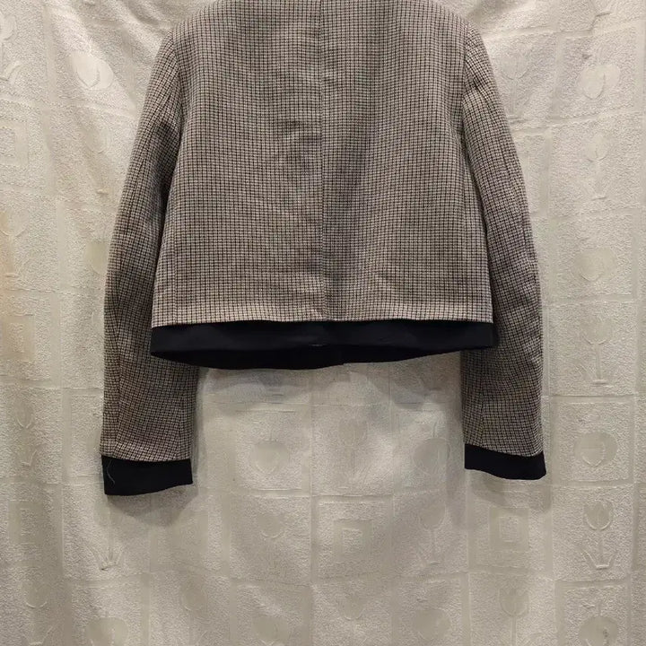 [BUNJANG] ZARA Checkered Crop Jacket / 자라 ZARA 체크 크롭 자켓 S