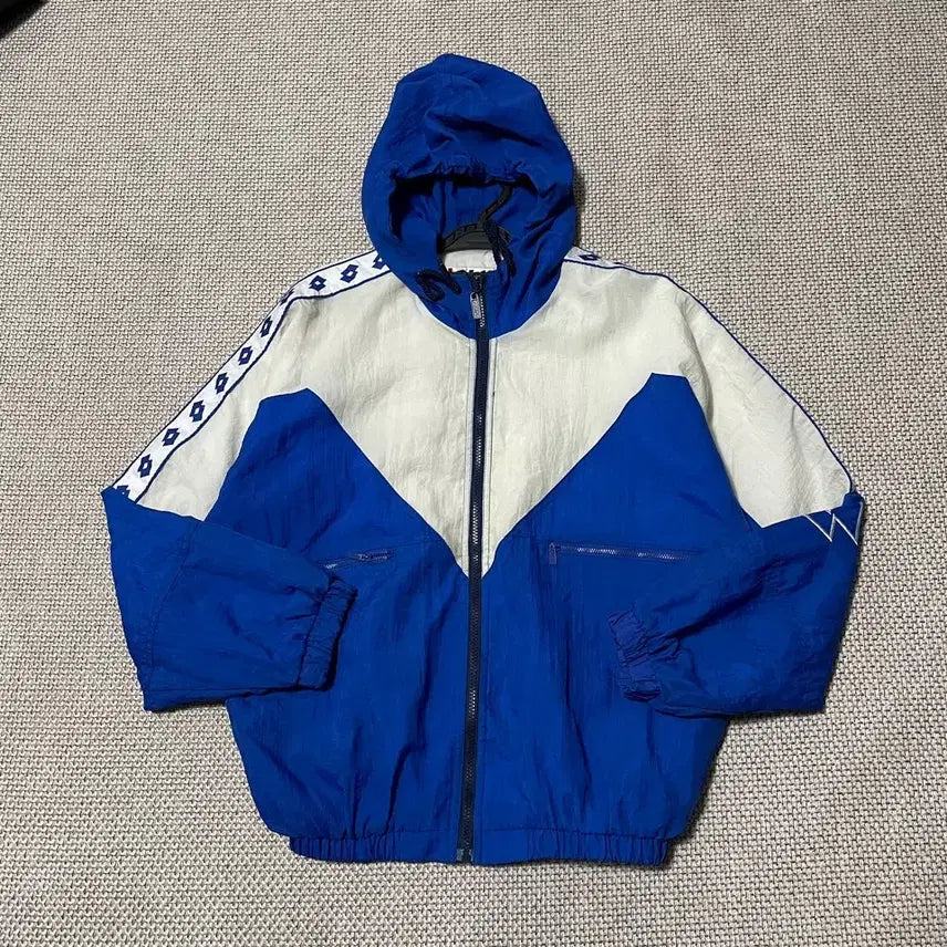 [BUNJANG] S Lotto 90s Old School Windbreaker Jacket / S 로또 90s 올드스쿨 바람막이 자켓  B.7423