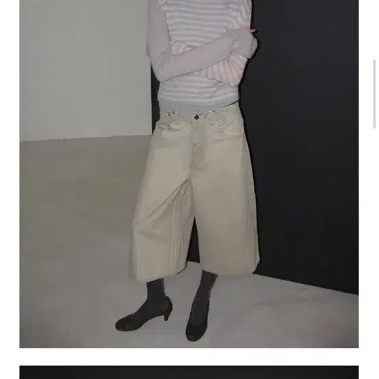 [BUNJANG] Partimento Double Layered Mock Neck Knit Top / (새상품) 파르티멘토 double layered mock neck kno
