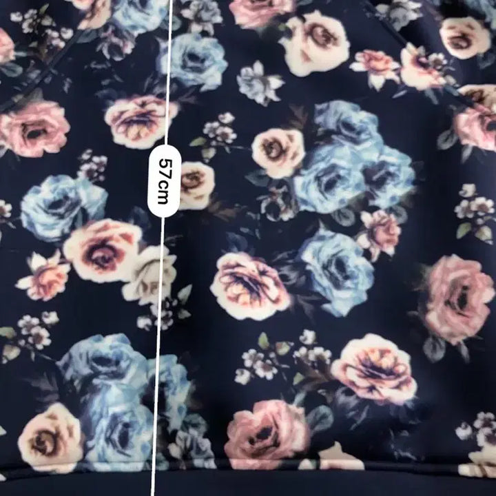 [BUNJANG] Topten Floral Pattern Blouson Jacket / 탑텐 플라워패턴 블루종 자켓