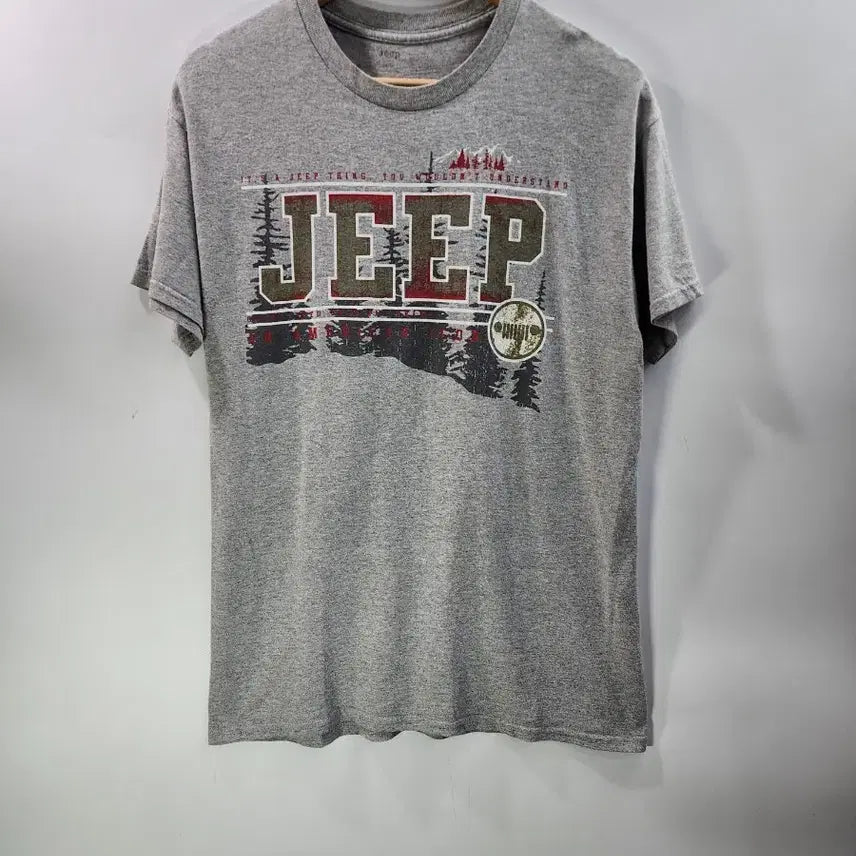 [BUNJANG] [M/L] 지프(JEEP) 로고 시그니처 그래픽 반팔 1.0 / [M/L] 지프(JEEP) 로고 시그니처 그래픽 반팔 1.0