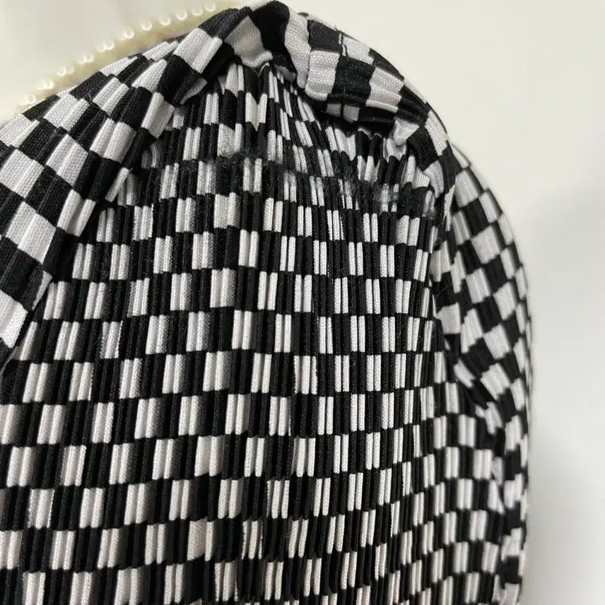 [BUNJANG] Unique Pleated Jacket Blouse / N6171 유니크 플리츠 자켓 블라우스