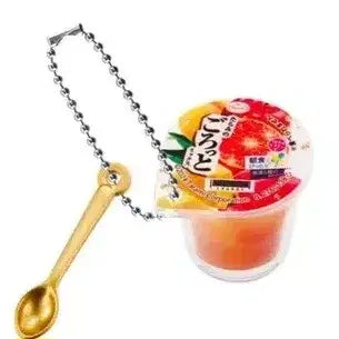 [BUNJANG] Miniature Pudding/Milk/Juice/Yogurt Keyring Set / 미니어쳐 푸딩/우유/쥬스/요거트 키링 4종 세트 1.1
