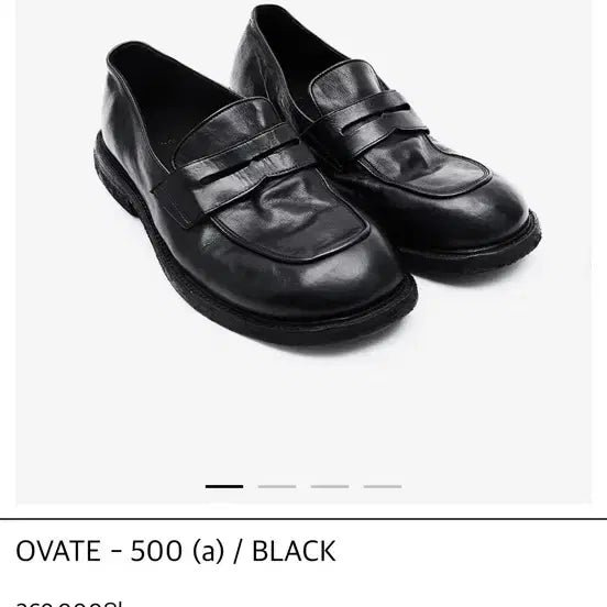 [SOLD OUT] 킨치 OVATE 500 블랙 로퍼