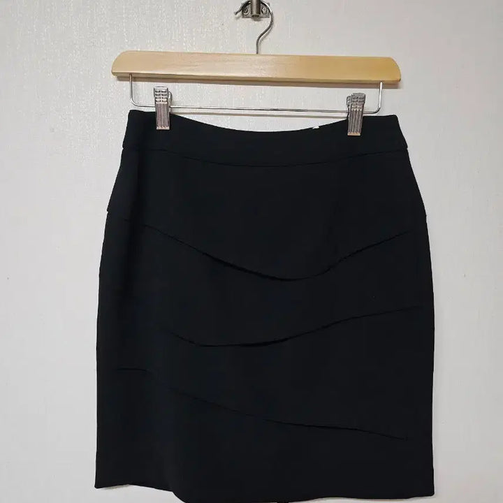 [BUNJANG] CC Collect Layered Black Mini Skirt / 씨씨콜렉트 레이어드 블랙 미니 스커트