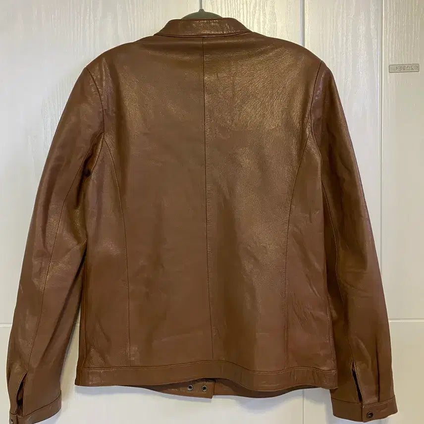 [BUNJANG] Leather Jacket / 양가죽 심플자켓