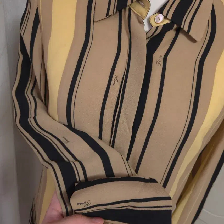 [BUNJANG] TIME Silk Blouse / TIME 블라우스 견 소재 100프로- S추천