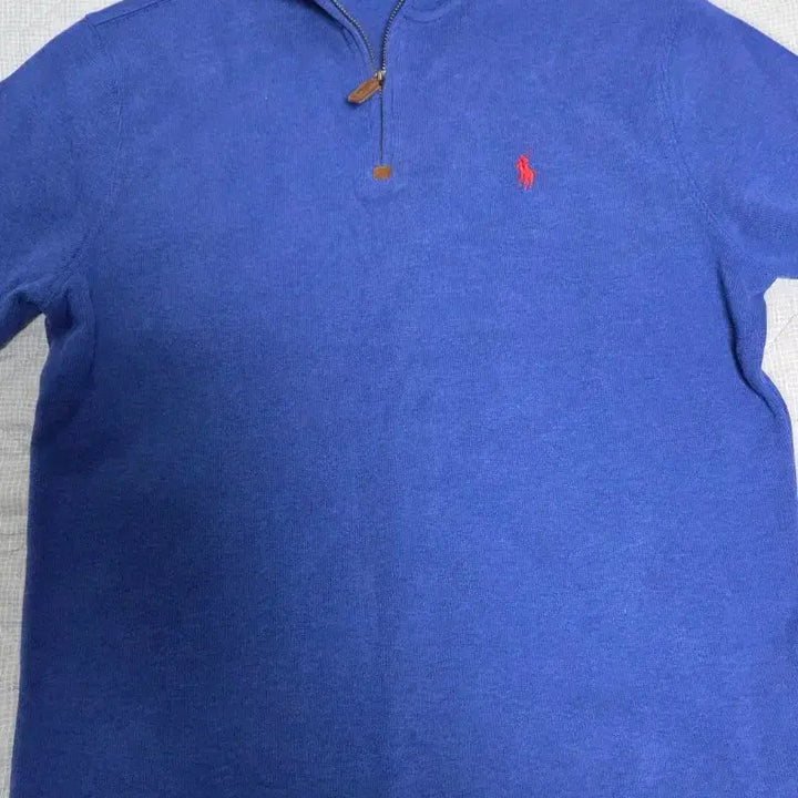 [SOLD OUT] 폴로 랄프로렌 블루 하프집업 S