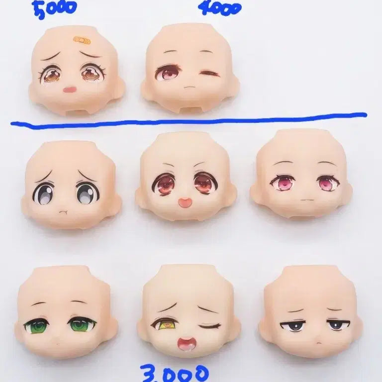 [BUNJANG] Obitsu Face Parts / 오비츠 얼굴파츠