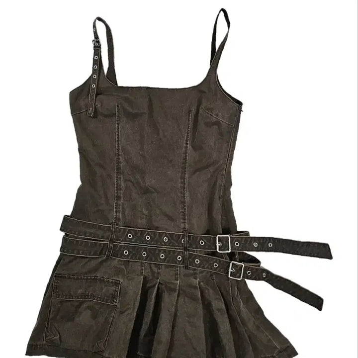 [BUNJANG] ZARA Mini Belted Strap Dress / ZARA 벨트 스트랩 미니 원피스 S