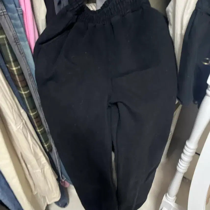 [BUNJANG] Black Jogger Pants / 검정 조거팬츠