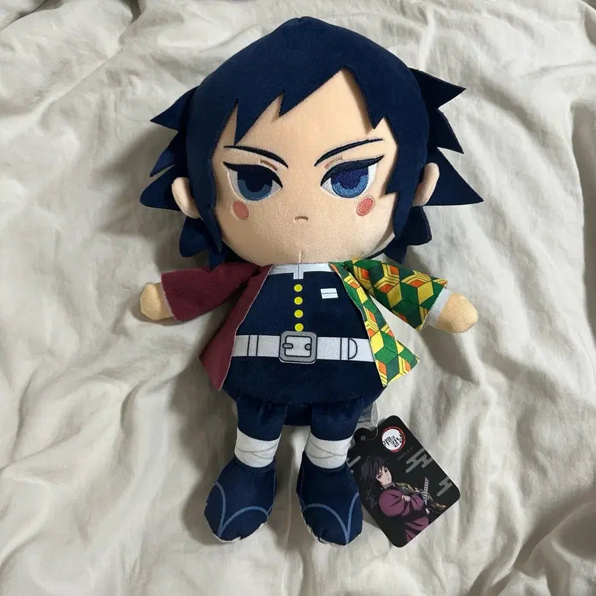 [BUNJANG] Demon Slayer Giyu 27cm Plush Doll / 귀멸의 칼날 기유 중형 인형