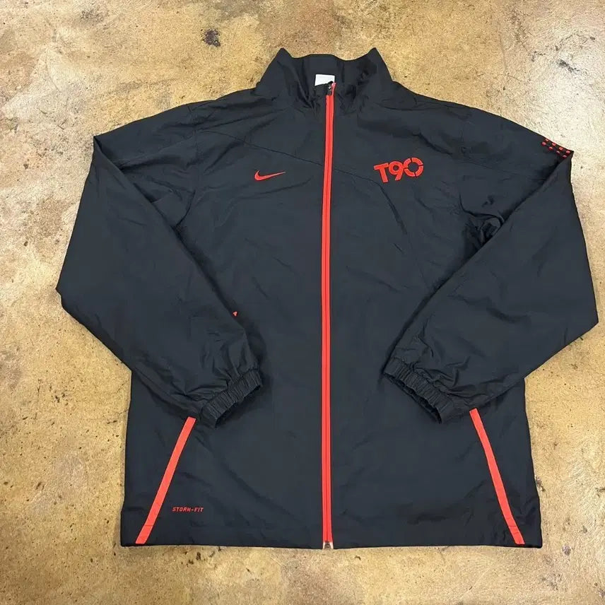 [SOLD OUT] [정품/XL] 나이키 T90 스톰핏 블랙 바람막이 자켓