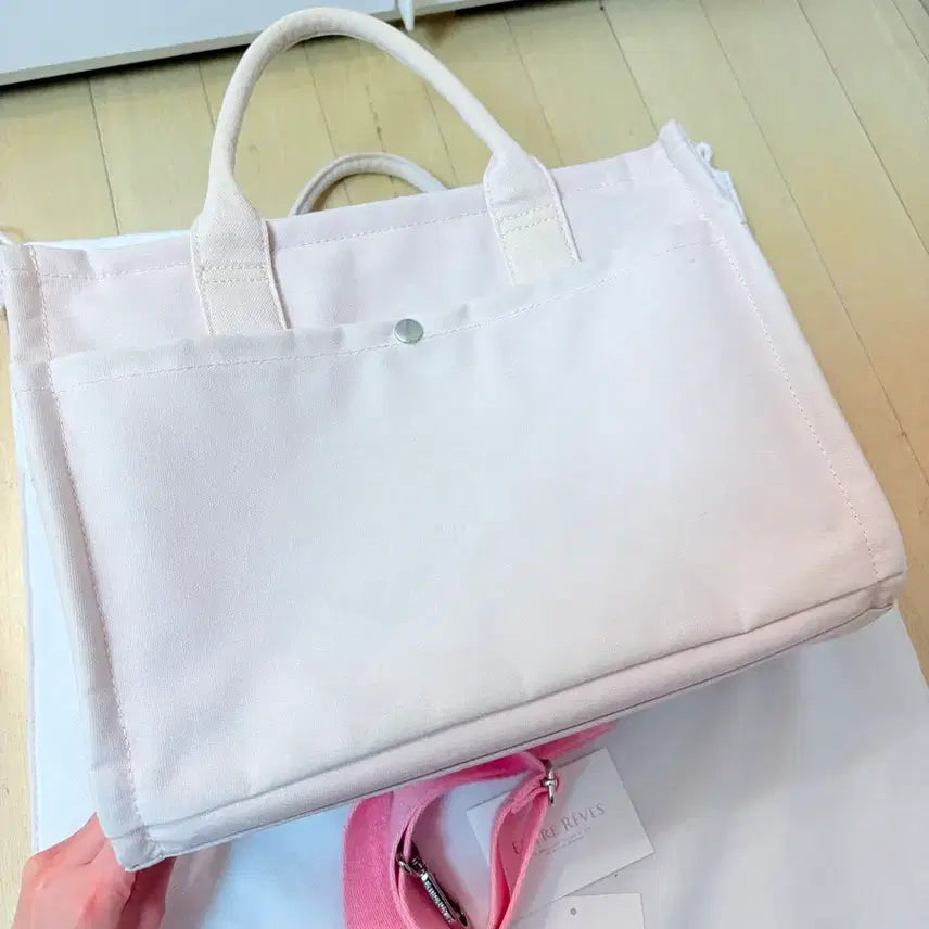 [SOLD OUT] 앙트레브 와일드 토트백 미니 베이비핑크
